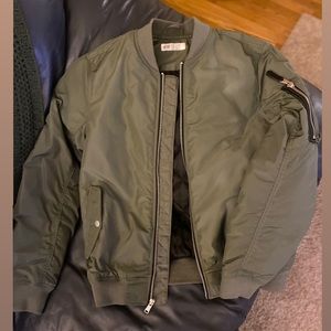 H&M Flight Jacket, kids size 11-12y